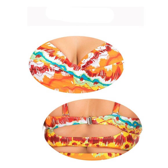 Plus size two piece swimsuit women beach wear - Picture 5 of 7